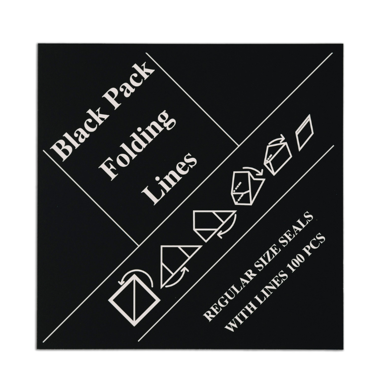 BLACK PONYPACKS / SEALS 100 STUKS