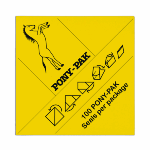PONY-PAK PONYPACKS / SEALS 100 STUKS