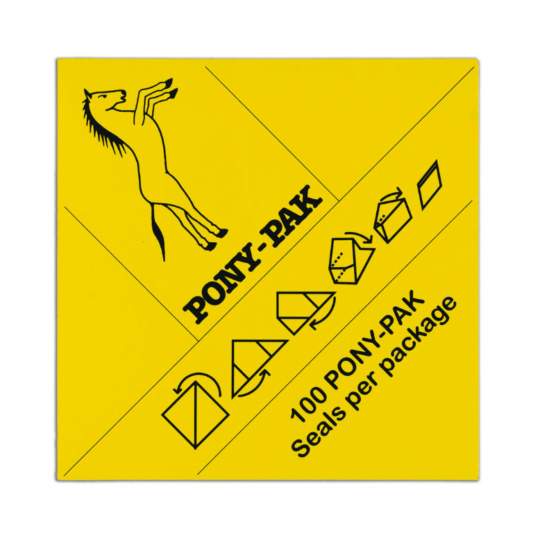 PONY-PAK PONYPACKS / SEALS 100 STUKS